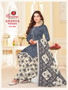 Ananya Patiyala Vol 1 By Ganeshji Soft Cotton Punjabi Dress Material Exporters In India